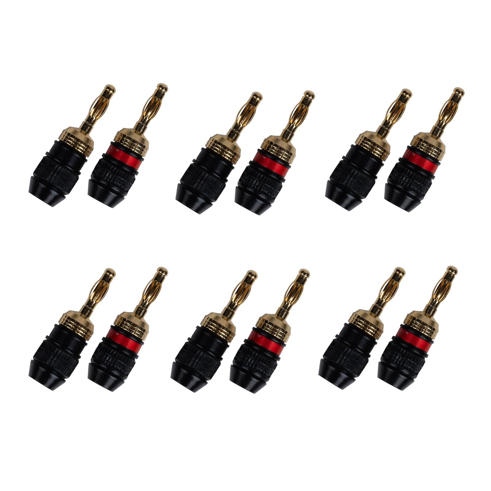 Compression Style Banana Plug 2 Pair